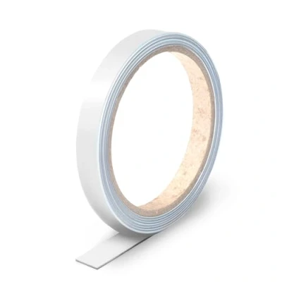 Bild av Självhäftande stålplåt magnetisk vägglist som vidhäftningsbotten för magneter, 12 mm bred 2,5 meter lång, magnetlist I lätt att skära till magneter mag_241