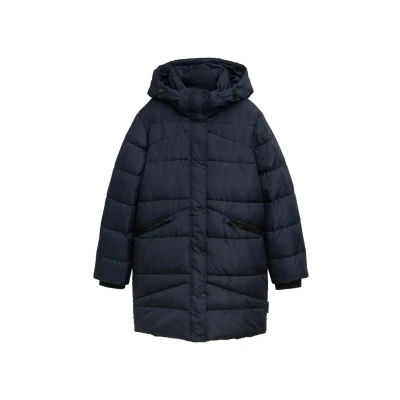 Bild av TOM Tailor Denim Puffer MIT Abnehmbarer Kapuze Vinterkappa /rock, Storlek: XXL, Sky captain blue