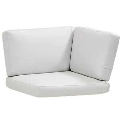 Bild av Cane line Cushion set for Connect Modules + Lounge chair Kuddar för utomhusbruk Corner Module White B: 70 x D: 67 H: 8 cm