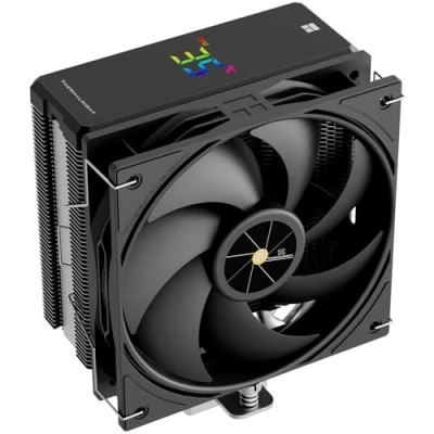Bild av Thermalright Assassin X 120R digital svart CPU luftkylare, 2 000 varv/min hastighet, 12 cm tyst PWM fläkt kylare, skärmskydd, för AM4/AM5, Intel LGA1700/1851/115X/1200, PC kylning