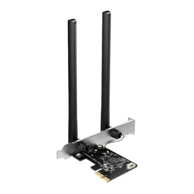 Bild av Mercusys TP Link MA30E PCIe adapter med dubbla band Wi Fi AC1200 Mbps, Bluetooth 5.0, två högprestanda antenner, MU MIMO, WPA3, Windows 11/10