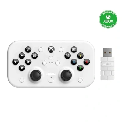 Bild av 8Bitdo Lite SE 2.4G Wireless Controller for Xbox Series XS, One, Windows 10/11, Gamepad with Hall Effect Joysticks, 3.5mm Audio Jack Officially Licensed
