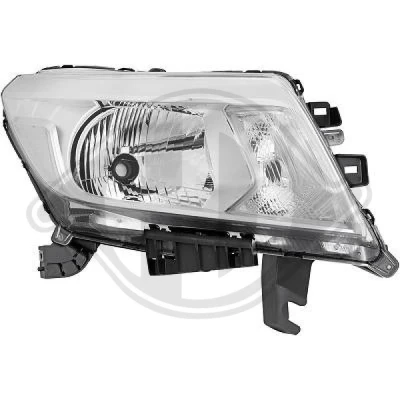 Bild av DIEDERICHS 6552140 Calandre noir, chrome