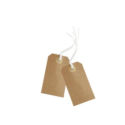 Bild av Etikett Manilla Tags kraftpapper, 9x5cm 10 pack