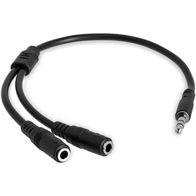 Bild av StarTech.com 3,5 mm kontakt Y splitter kabel headset