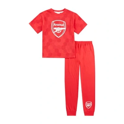 Bild av arsenal F.C. pyjamas för pojkar Fotbollspresenter Officiella kläder nattkläder, Röd, 14 15 Years