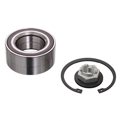 Bild av FEBI BILSTEIN 102786 Kit de roulements roue Essieu avant avec bague magnétique intégré, ABS 83 Roulement à billes contact oblique