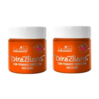 Bild av La Riche Directions semipermanent hårfärg 100 ml burk 2 pack (fluorescent orange)