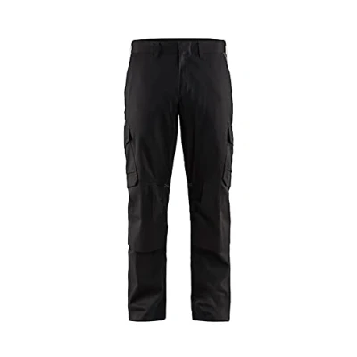 Bild av INDUSTRIBYXA 1448 1832 STRETCH KNÄSKYDDSFICKA SVART/GRÅ C60 Beijerbygg Byggmaterial