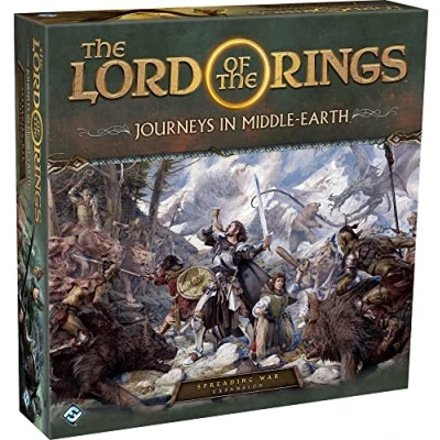 Bild av Fantasy Flight Games, Journeys in Middle Earth: Spreading War Expansion, Miniature Game, 1 to 5 Players, Ages 14+, 60 120 Minute Playing Time, Multicolor, FFGJME08