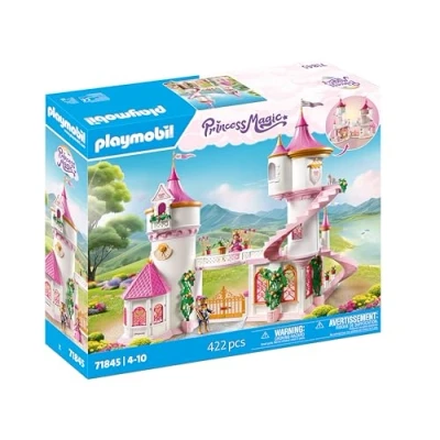 Bild av Playmobil Princess Magic Prinsesslott med kungligt par Prinsessa leksak Slott lekset Sagoleksak för barn från 4 år 71845