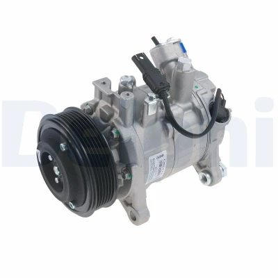 Bild av DELPHI CS20588 Compresseur De Climatisation 6SE14 PAG 46 sans embrayage magnétique BMW: 1 5 portes, 3 Touring
