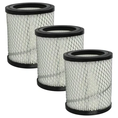 Bild av vhbw Filterset 3 x dammsugarfilter kompatibel med Grafner 20 L A 17307/17534, GK10542 askdammsugare HEPA filter allergifilter