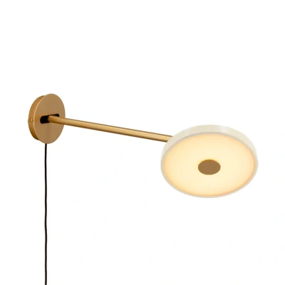 Bild av UMAGE LED vägglampa Asteria Long, vit, 42 cm, stickpropp