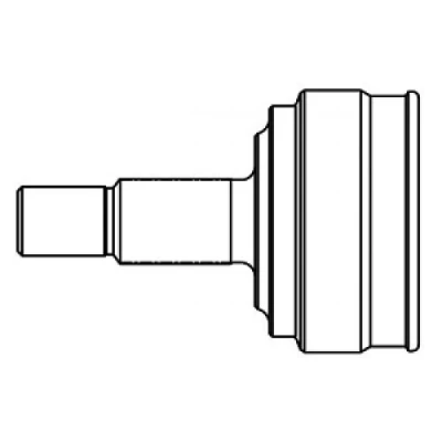 Bild av GSP 851005 Tête De Cardan Inner groove ROVER: 25 3/5 portes, 200 MG: MG ZR portes