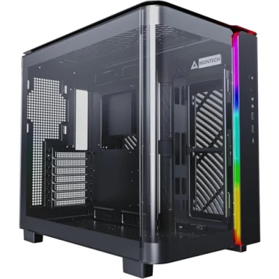 Bild av Montech KING 95 Midi Tower, Tempered Glass, ARGB schwarz