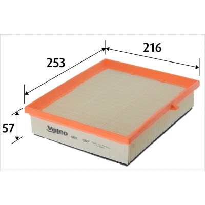 Bild av Luftfilter Valeo 585557
