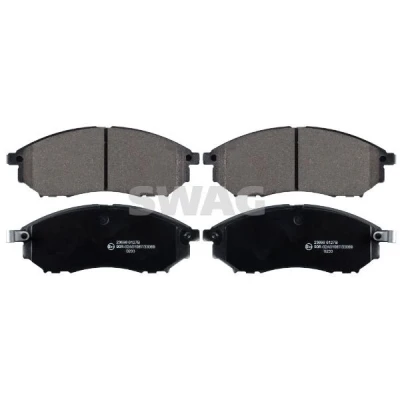 Bild av SWAG 60 11 6188 Jeu de plaquettes frein Essieu avant avec indicateur d&#039;usure NISSAN: Qashqai / Qashqai+2 I, NP300 Navara Pick up, Pathfinder 3