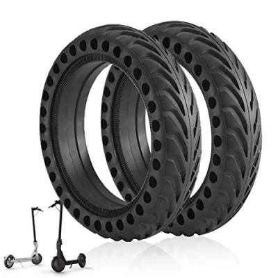 Bild av ANSENI® Massiva däck för elektriska skotrar, (21 x 5 cm), 8,5 tum ersättningsdäck, punkteringsfria reservdäck, kompatibla med Xiaomi skoter M365, M365 Pro, 1S, Cecotec