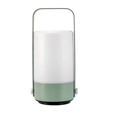 Bild av Pauleen 48255 LED Lykta Mobile Charm IP44 Timer Batteri Inkl. 1x0,4 watt Outdoor Ljusgrön Plast 3000 K