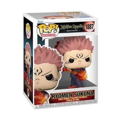 Bild av Funko Pop! Animation: JJK Ryomen Sukuna (Fire Arrow) Jujutsu Kaisen Samling Vinylfigur Presentid?? Officiell Merchandising Leksaker f??r Barn Och Vuxna Anime Fans