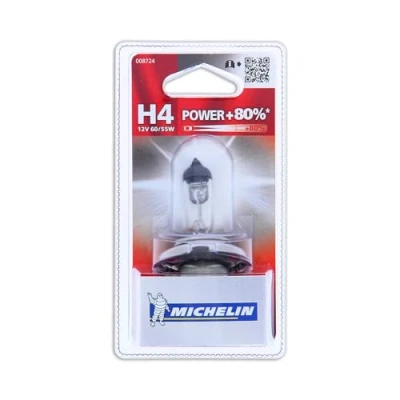 Bild av Michelin 008724 Ampoule, projecteur longue portée H4 12V 60/55W P43t Halogène VOLKSWAGEN: Polo V 3/5 portes, GOLF 3, Transporter 6, RENAULT: CLIO 2