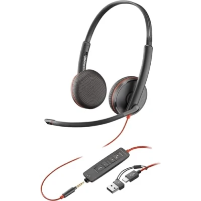 Bild av Poly Blackwire 3225 Stereo USB C Headset