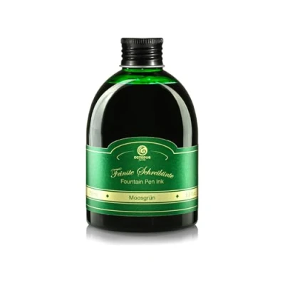 Bild av Octopus Reservoarpennabläck i praktisk påfyllningsflaska, bläck för reservoarpenna, kalligrafibläck, mossgrönt 250 ml