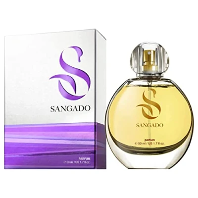 Bild av ÄKTA SJÄLVFÖRTROENDE by SANGADO, Parfym för Kvinnor, 8 10 timmars Hållbarhet, Lyxig doft, Blommig Träig Musk, Exklusiva Franska Dofter, Extra Koncentrerade (Parfum), Elegant, Feminin, 50 ml