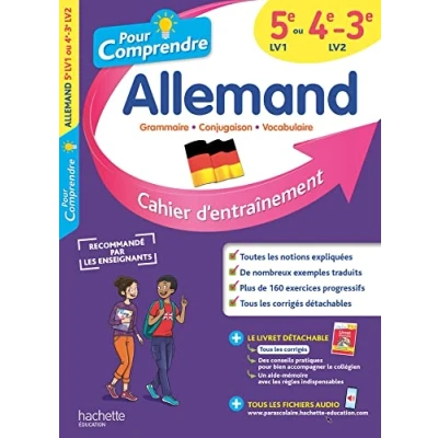 Bild av Pour comprendre Allemand 5e LV1 ou 4e 3e LV2