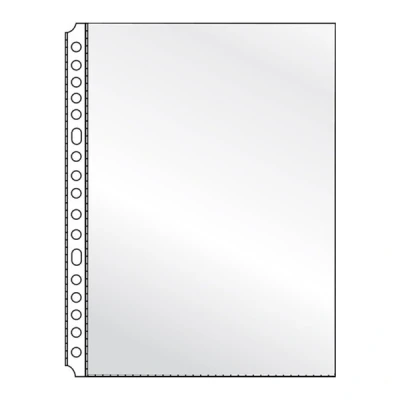Bild av Plastficka A5 80my Kangaro transparent 100st