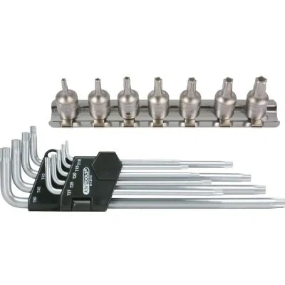 Bild av KS TOOLS 911.0470 Ensemble de tournevis coudés Acier chrome vanadium à tête carrée