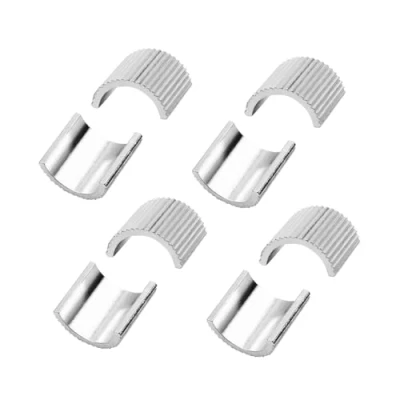 Bild av 8 st styrets skjul, 7/8 tum till 1 aluminiumlegering motorcykel bar distans för 22 mm diameter motorcykelstyre