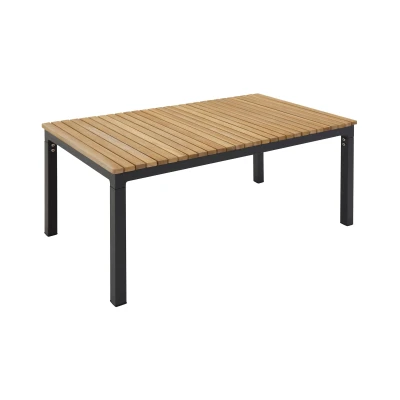 Bild av Venture Design, Brasilia soffbord Svart/Teak