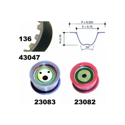 Bild av MAPCO 73080 Kit de distribution 136