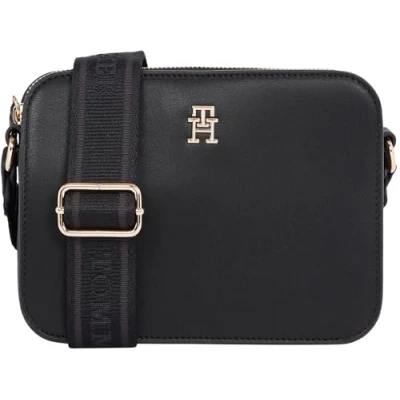 Bild av Tommy Hilfiger Logotape Camera BAG Axelremsväska, Storlek: One Size, Black