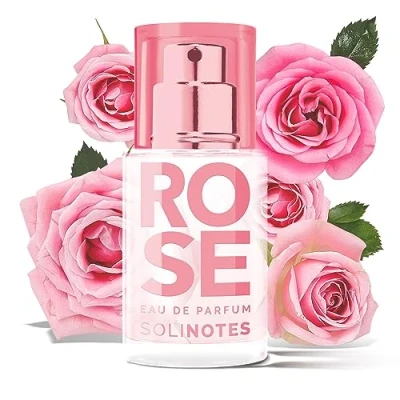 Bild av Damparfym SOLINOTES Rose Eau De Parfum blommig och lugnande doft perfekt present till henne 15 ml