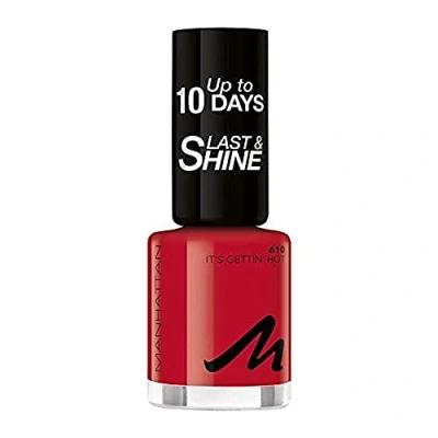 Bild av Manhattan Last und Shine Nagellack, nr 610 It&#039;s Gettin&#039; Hot, 1 pack (1 x 10 ml)
