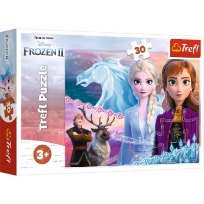 Bild av Trefl Pussel, Systrarnas Mod, Disney Frozen 2, 30 Bitar, För Barn Från 3 År