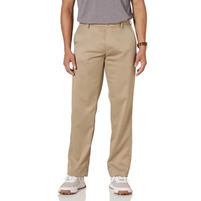 Bild av Amazon Essentials mäns Classic Fit Stretch golfbyxa (finns i stora och långa), kakibrun, 42 B x 28 L