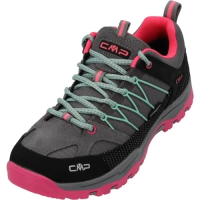 Bild av CMP Rigel Pojkar trekking och vandringsskor, Cemento Pink Fluo, 33 EU