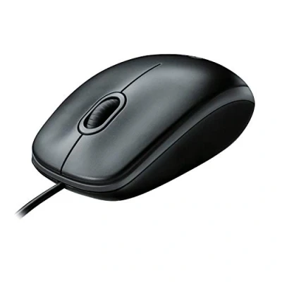 Bild av Logitech B100 Optical USB Mouse mus Optic 3 knappar Svart