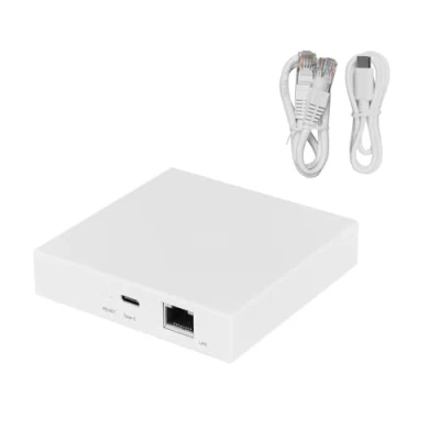Bild av Matter Gateway, Thread Hub Zigbee Bridge, Kompatibel med Alexa Google Apple Homekit Smartthings Tuya, LAN kabelnav