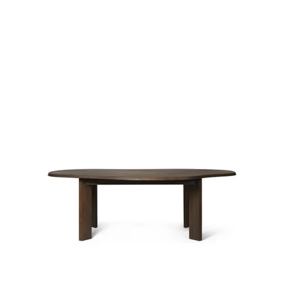Bild av Ferm Living Tarn Dining Table Matbord 220 Dark Stained Beech W220 x D118.5 H73 cm