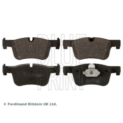 Bild av BLUE PRINT ADB114225 Jeu de plaquettes frein Essieu avant préparé pour indicateur d&#039;usure avec clip piston BMW: 1 5 portes, 3 Berline, Touring