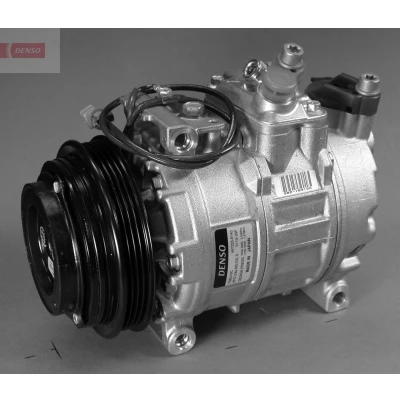 Bild av DENSO DCP02004 Compresseur De Climatisation 7SBU16C 12 PAG 46 R 134a avec embrayage magnétique AUDI: A6 C5 Avant, Berline, A4 B5 Avant