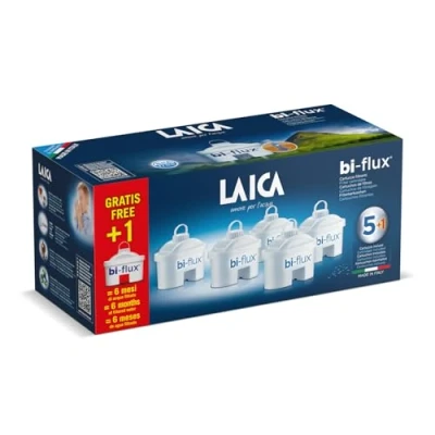 Bild av Laica Bi Flux vattenfilterpatroner 6 filter vit