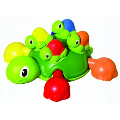 Bild av Tomy Toomies Turtle Tots, Shape Sorting Suction Squirters Bath Toy, Baby Toy For Boys &amp; Girls Aged 1, 2,3+ Year Olds