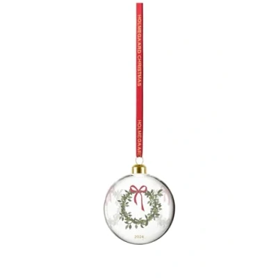 Bild av Holmegaard Christmas Bauble of the Year 2024 by Jette Frölichs Julkula Small H8,5 x W8 D8 cm