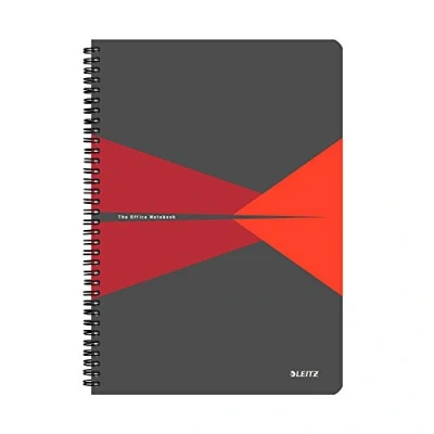 Bild av L:Notebook Office PP A4 ruled red